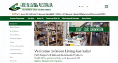 Desktop Screenshot of greenlivingaustralia.com.au